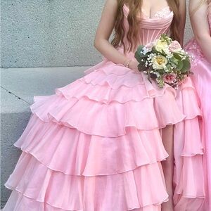 Sherri Hill Pink Dress